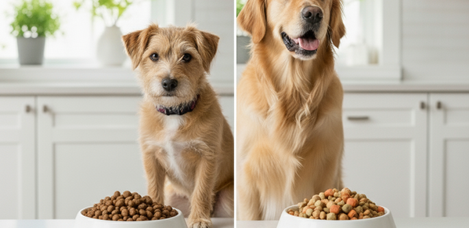 Perros grandes vs pequeños diferencias en su nutrición